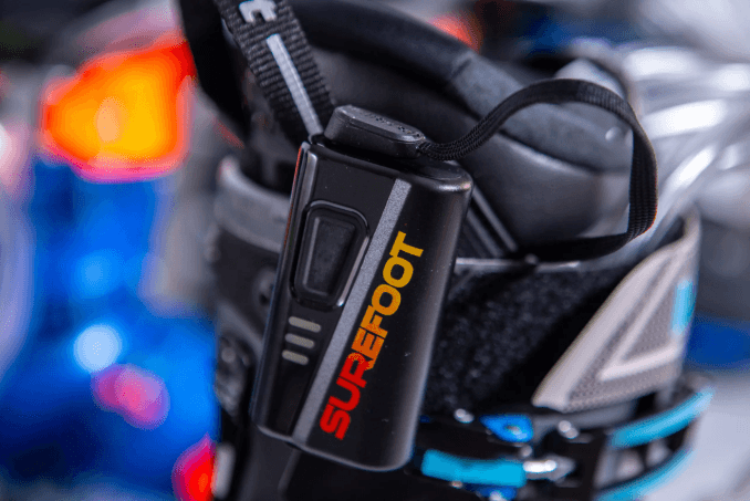 Surefoot Winterheat battery on boot image