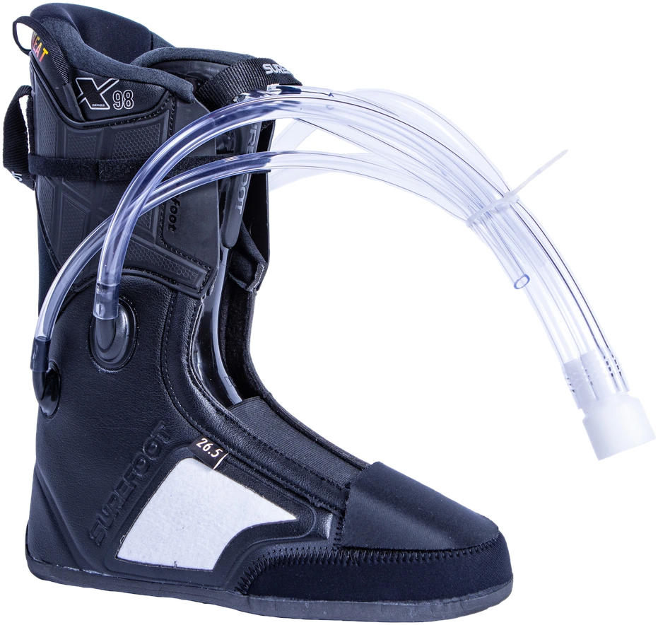 Surefoot Contoura X 98 liner with foam-injection tubes