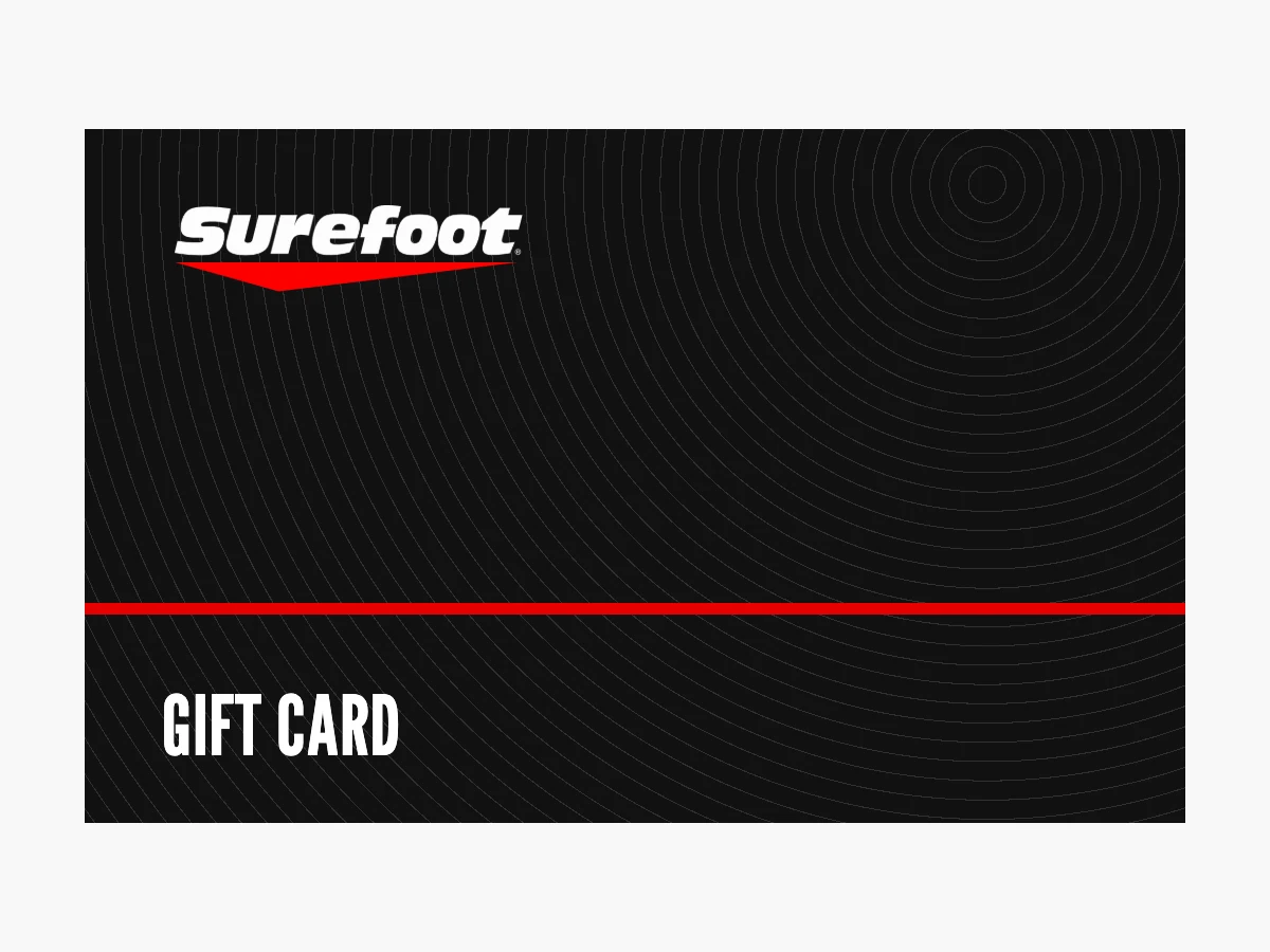Surefoot gift card