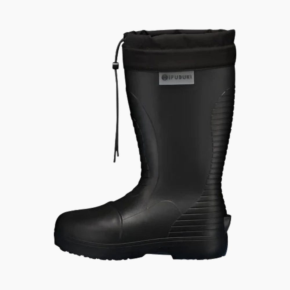 The Fubuki Niseko 3.0 High in black, an EVA foam snow boot with a drawcord collar