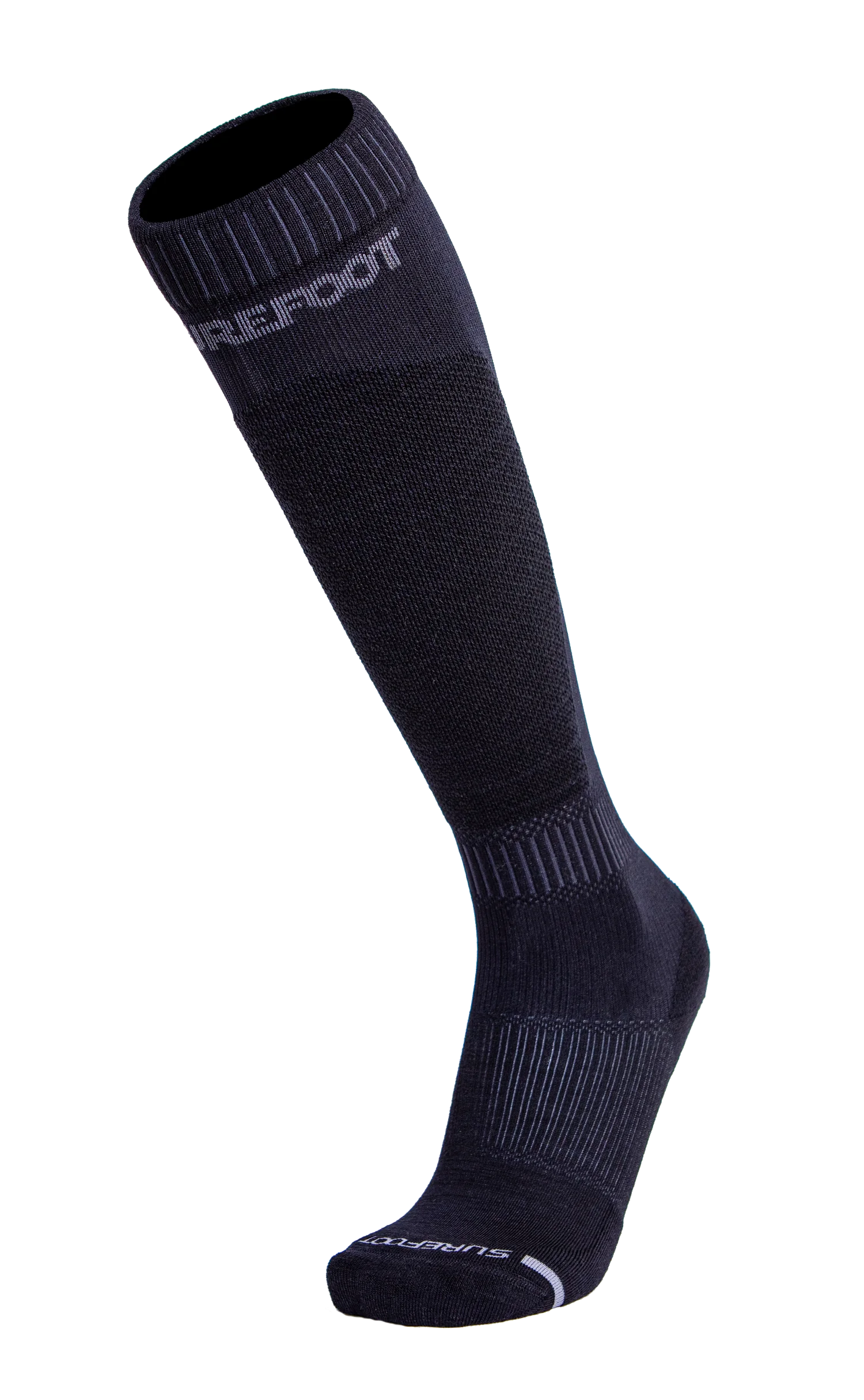 Surefoot Vapor Plus ski sock in black