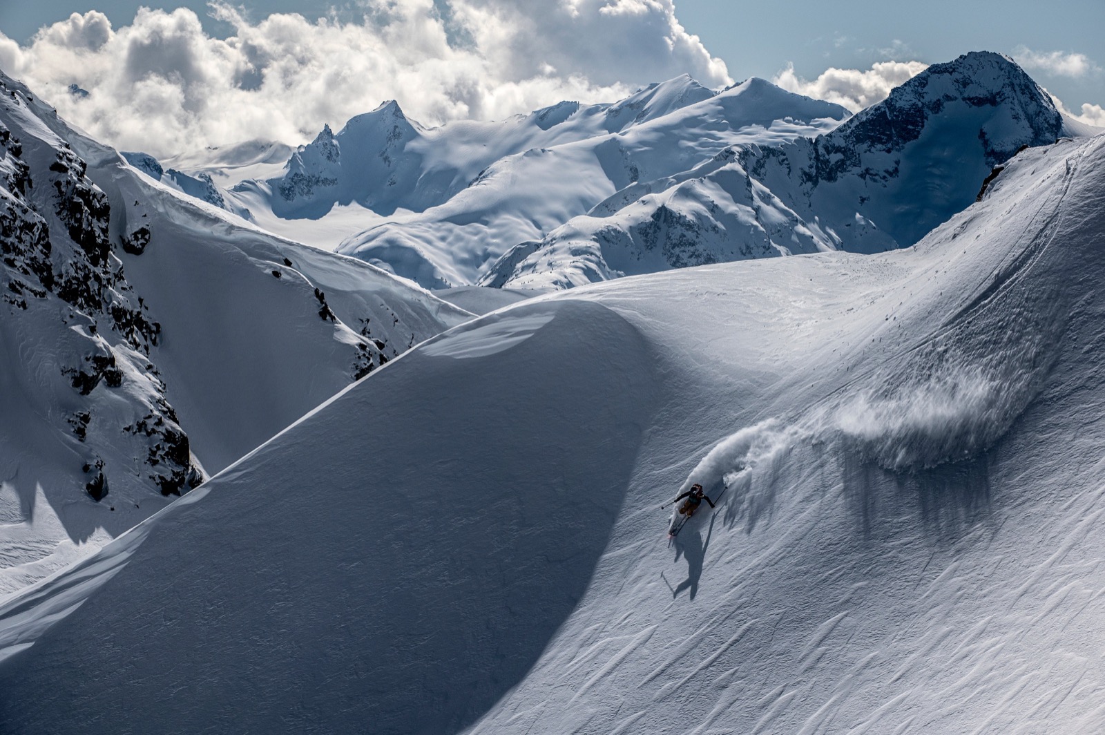 Surefoot — skiing on a snowy mountain